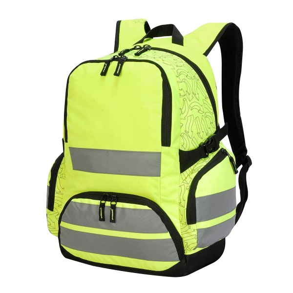 hi vis:backpack arrow
