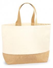 jute:canvas bag XL