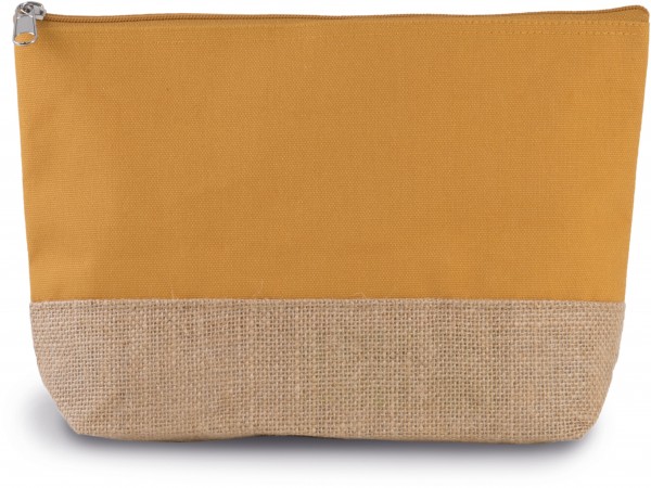 jute: Kosmetiktasche