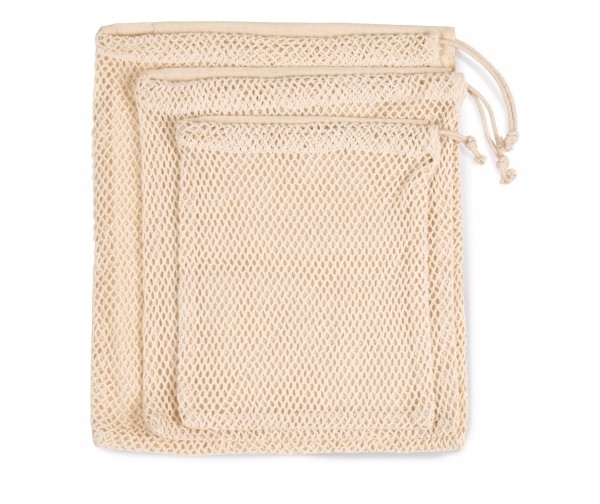 veggie:Netztasche mit Kordelzug M