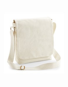 Fairtrade Cotton Canvas Midi Messenger
