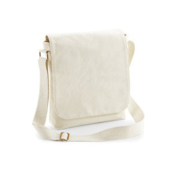 Fairtrade Cotton Canvas Midi Messenger