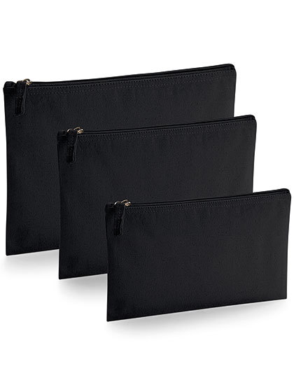 organic:earth aware acceßory pouch M - Etuis & Kulturtaschen mit Logo
