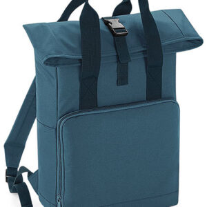 poly:Twin Handle Roll-Top Backpack - Rucksäcke mit Logo