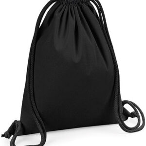 organic:premium cotton gymsac - backpacks with Logo