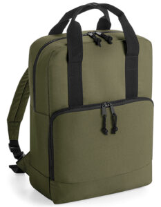 renew:Twin Handle Cooler Backpack - Rucksäcke mit Logo