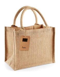 jute:small gift bag multicolor - Shopper mit Logo