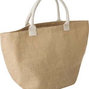 jute:Einkaufstasche Zac - Shopper mit Logo