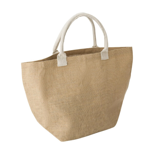 jute: Zac shopping bag – shopper with logo