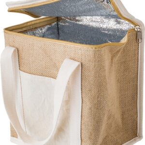 cool:Raveena Jute – Cooler bags with logo
