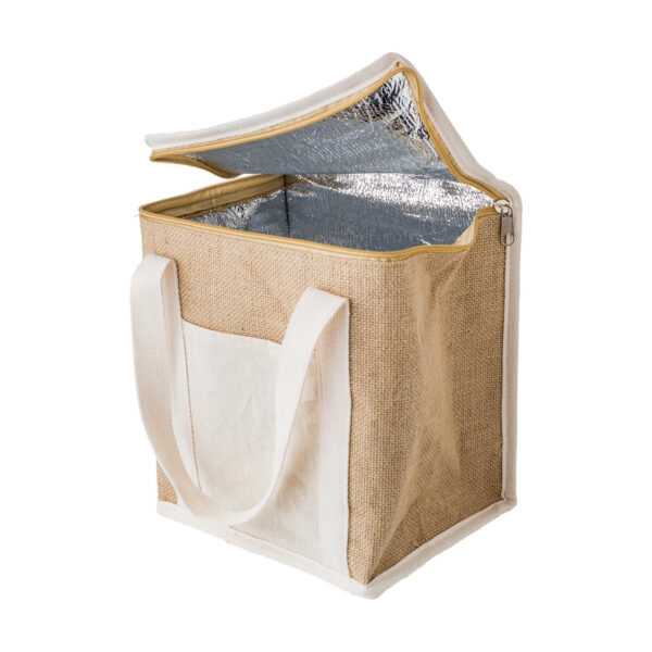 cool:Raveena Jute - Kühltaschen mit Logo