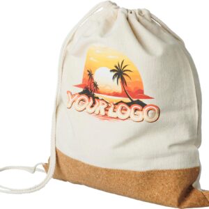 cotton: reusable bags – backpacks with a logo