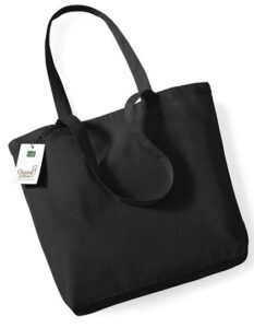 organic:multi-coloured shopping bag – shopping bag with logo