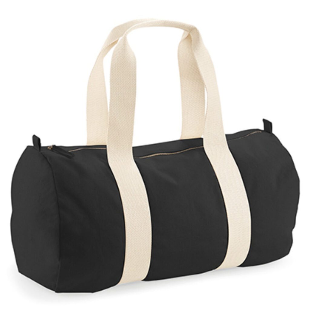 organic:earth aware barrel bag