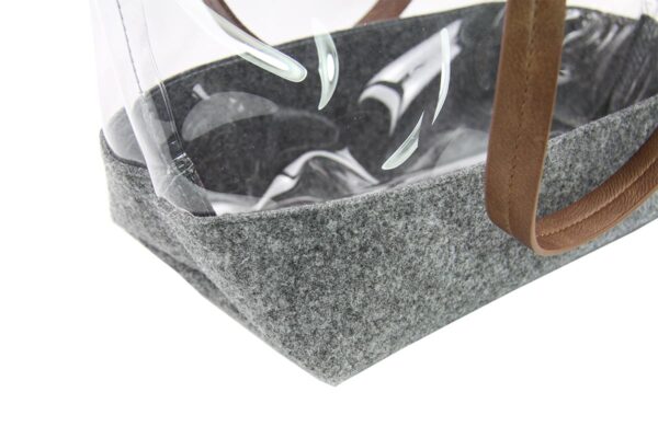 crystal:shopper deluxe - Transparent mit Logo