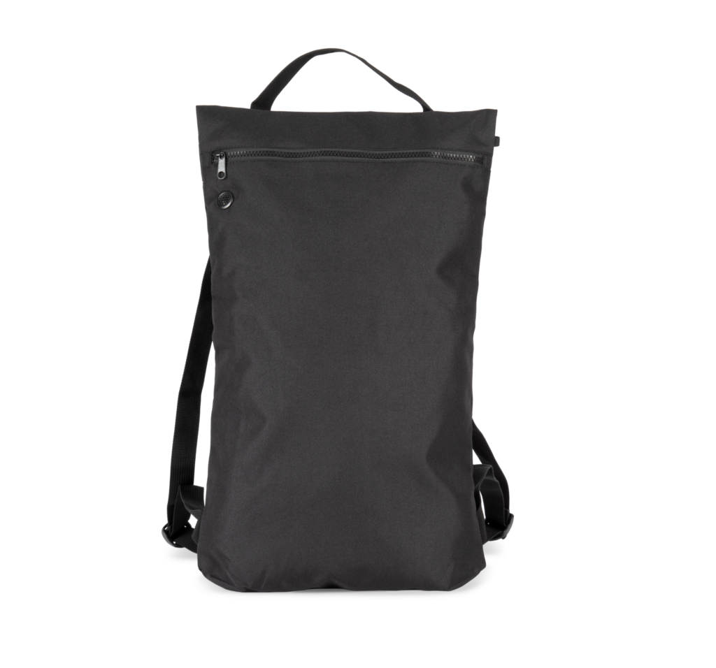 renew:Flacher recycelter City-Rucksack
