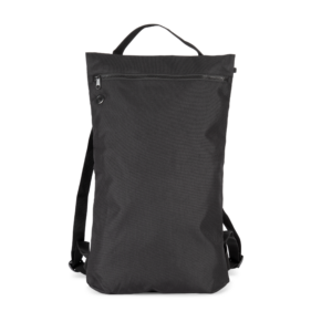 renew: Flat, recycled city backpack – backpacks with logo