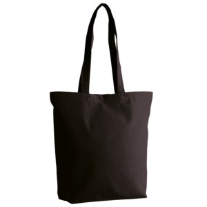 organic: classic organic cotton shopper – shopper with logo