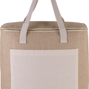 cool:jute cooler bag L - Cooler bags with logo