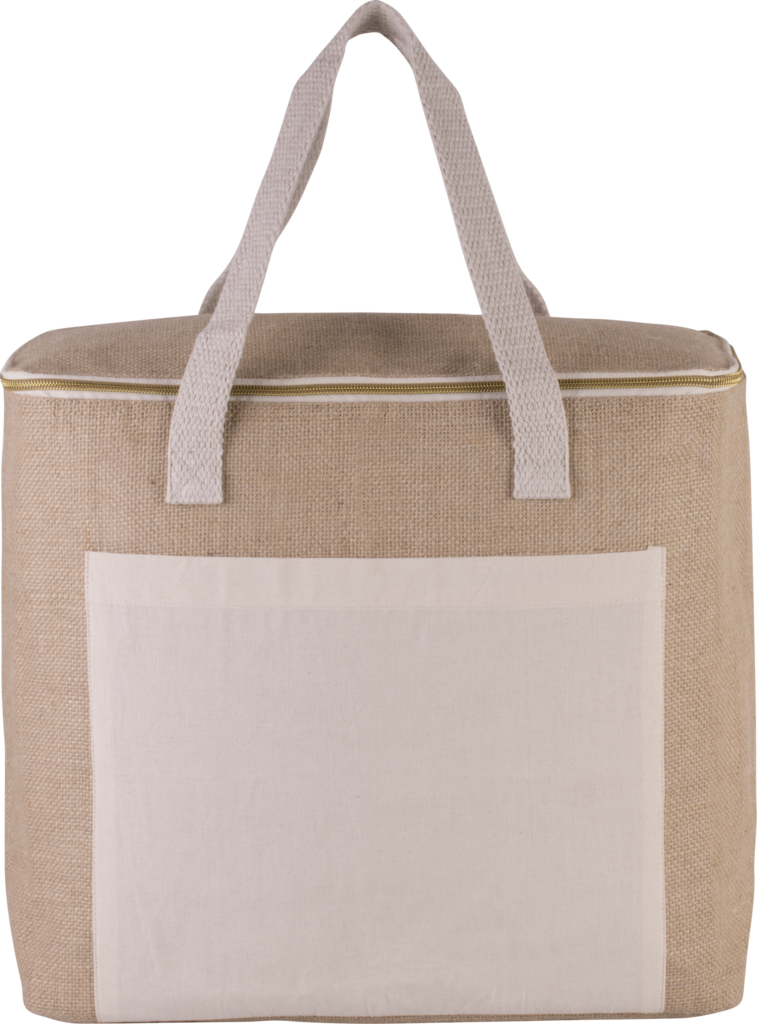 cool:jute cooler bag L
