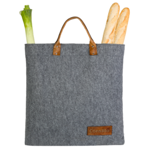 Felt: XL shopping bag – Shopping bag with logo