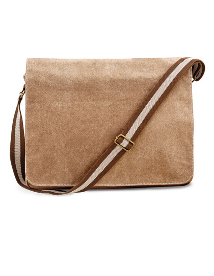 Vintage Canvas Tasche - Umhängetaschen mit Logo