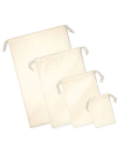 organic:premium cotton stuff bag S - Accessoires mit Logo