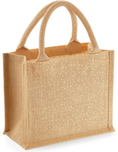 jute:glänzende mini gift bag - Ansicht 5