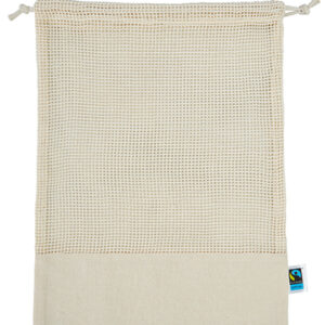 organic:Fairtrade Mesh Bag Natural - Accessoires with Logo