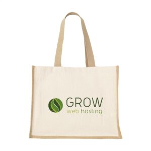 Jute Canvas Shopper (320 g/m²) Tasche - Ansicht 2