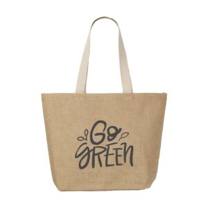 Elegance Bag Jute-Einkaufstasche - Shopper mit Logo