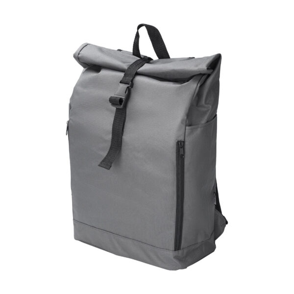 rPET-Polyester (600D) Rucksack mit Rollverschluss Evie - Rucksäcke mit Logo