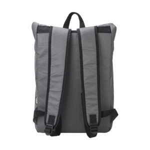rPET polyester (600D) backpack with roll-top closure – Evie – view 4