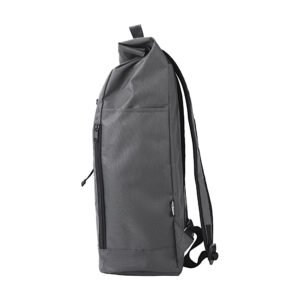 rPET polyester (600D) backpack with roll-top closure – Evie – view 5