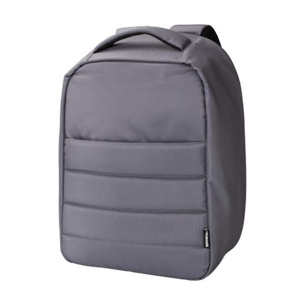 Calliope Anti-Theft Laptop Backpack in rPET Polyester (300D) – Backpacks with logo