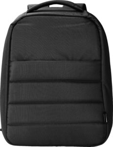 rPET-Polyester (300D) Anti-Diebstahl-Laptop-Rucksack Calliope - Ansicht 2