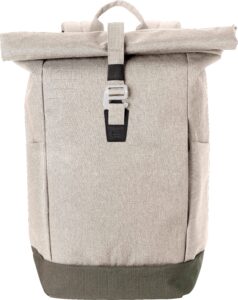 Polyester (600D) Rolltop-Rucksack Oberon - Ansicht 4
