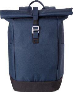 Polyester (600D) Rolltop-Rucksack Oberon - Ansicht 2