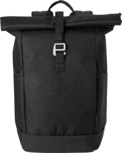 Polyester (600D) Rolltop-Rucksack Oberon - Rucksäcke mit Logo