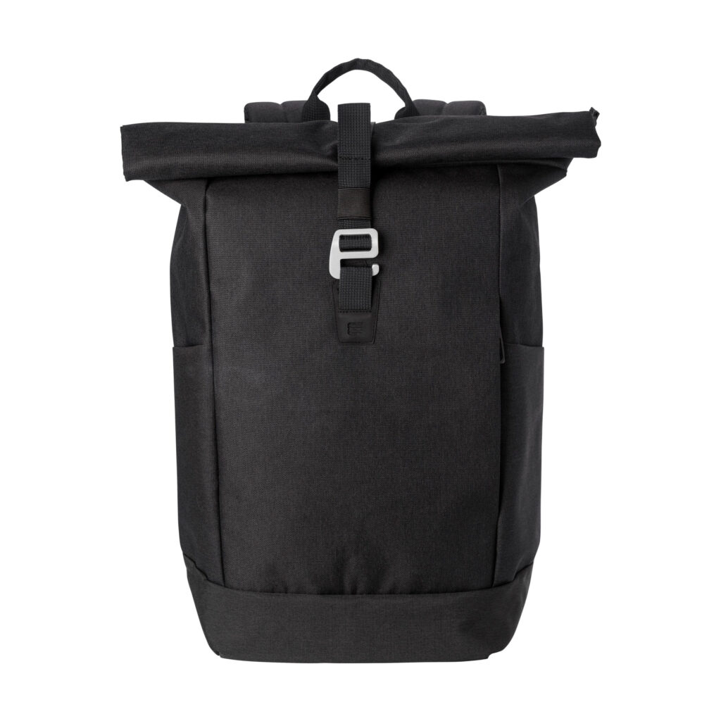 Oberon 600D Polyester Roll-Top Backpack