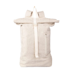 Hemp (280 g/m²) Margarete roll-top backpack - view 2