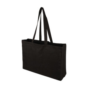 Cotton shopping bag (280 g/m²) Hugh – Shopper with logo