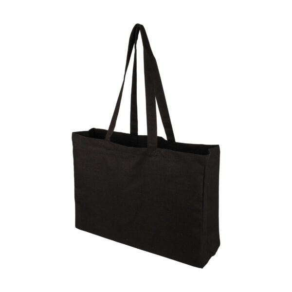 Cotton shopping bag (280 g/m²) Hugh – Shopper with logo