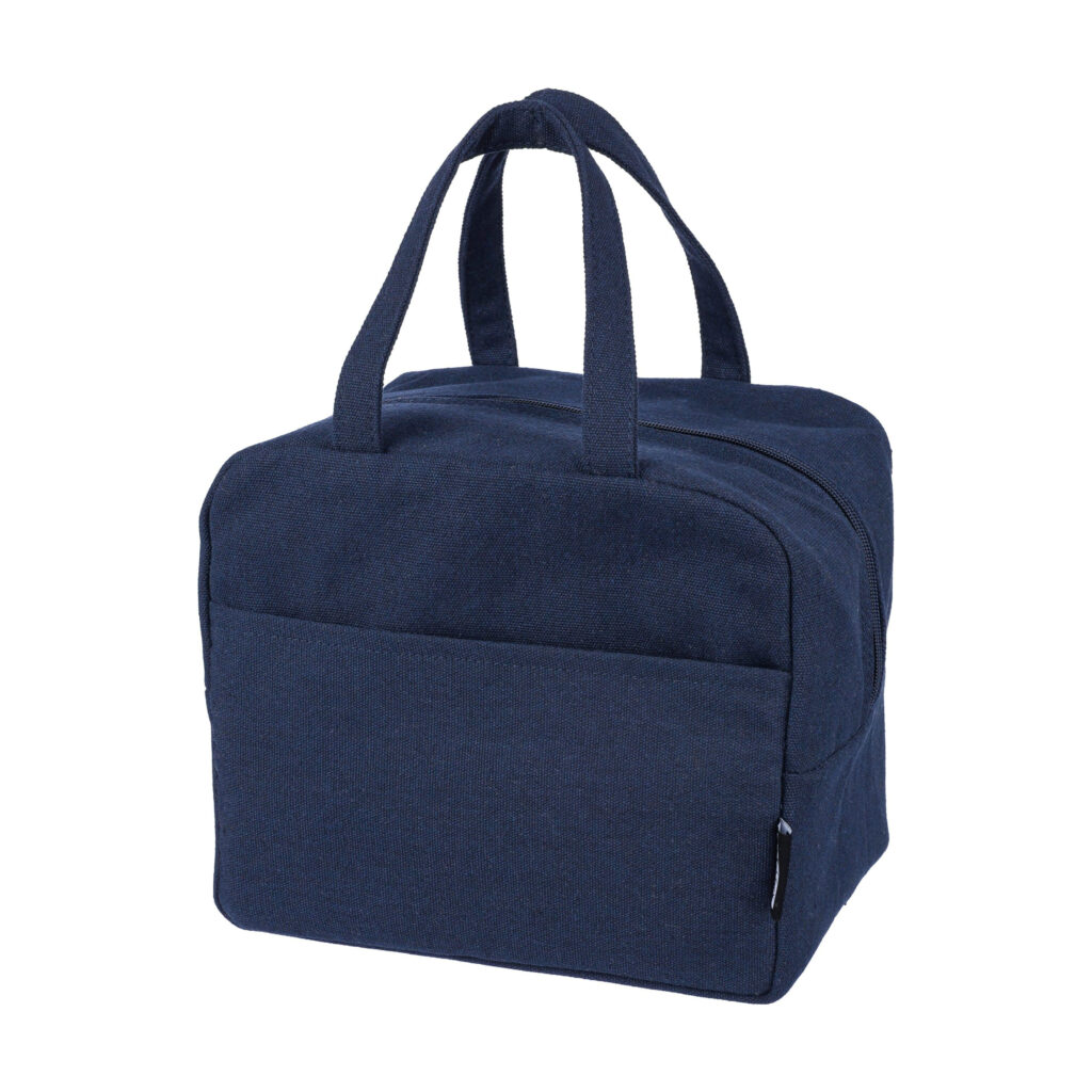 Cooler bag made from recycled poly-cotton fabric (330 g/m²) Elowen
