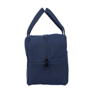Cooler bag made from recycled poly-cotton fabric (330 g/m²) Elowen – view 7