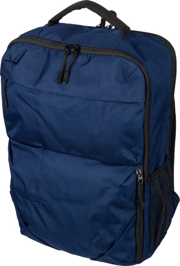 rPET (300D) Polyester Ocean Bound Rucksack Tova - Rucksäcke mit Logo