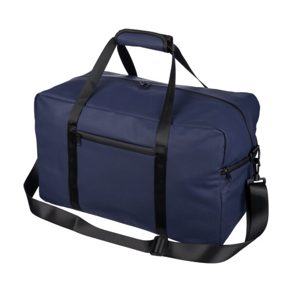 Recycelte PU-Reisetasche Mirae - Sport & Weekender mit Logo