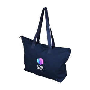 Carrier bag made from recycled polycotton (330 g/m²) Malina – view 4
