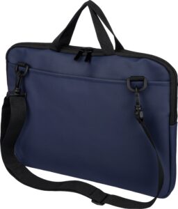 Recycelte PU-Laptoptasche Rafi - Notebooktaschen mit Logo