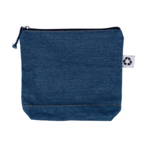 Orin make-up bag made from recycled denim – view 2